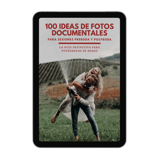 Guía "100 ideas de Fotos documentales" + 5 bonos